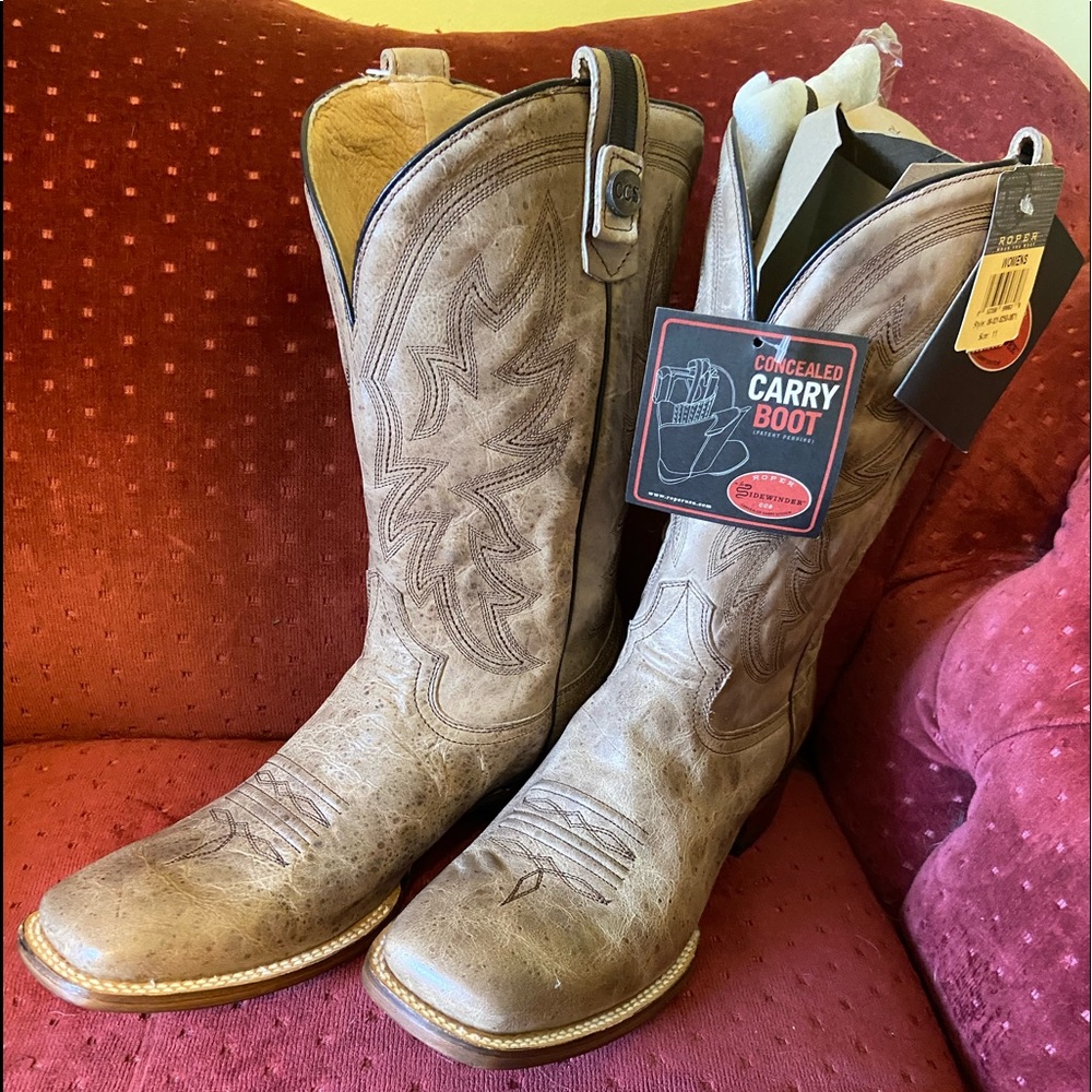 Women’s Roper Sidewinder CCS (Concealed Carry System) boots size 11 NIB
